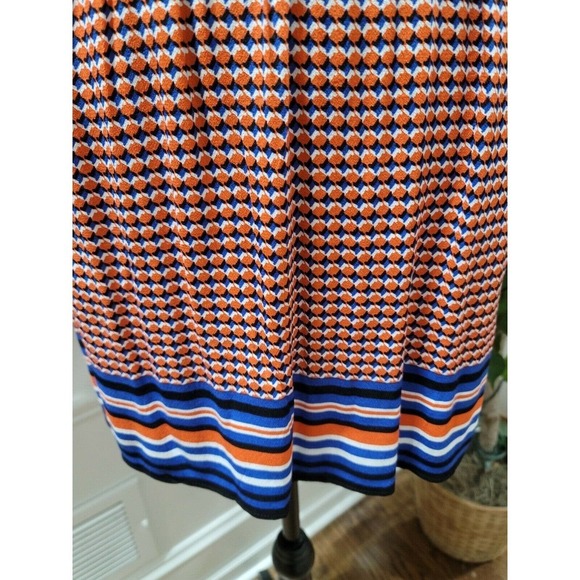 Forever 21 Women's Multicolor 100% Rayon Half Sleeve Knee Length Dress Size S - Picture 4 of 12